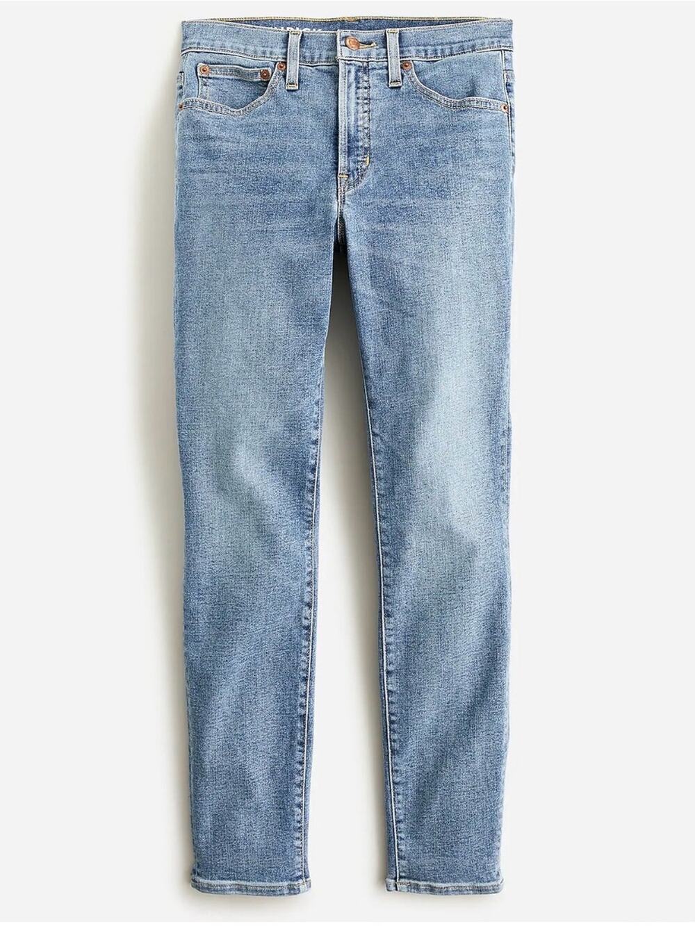 UEC J. Crew Light Wash BLUE JEAN DENIM JEANS 9” TOOTHPICK 28” INSEAM SZ 29